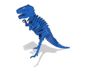 T-Rex / Rompecabezas de dinosaurios impresos en 3D / Esqueleto de T-Rex / Colección de rompecabezas de dinosaurios