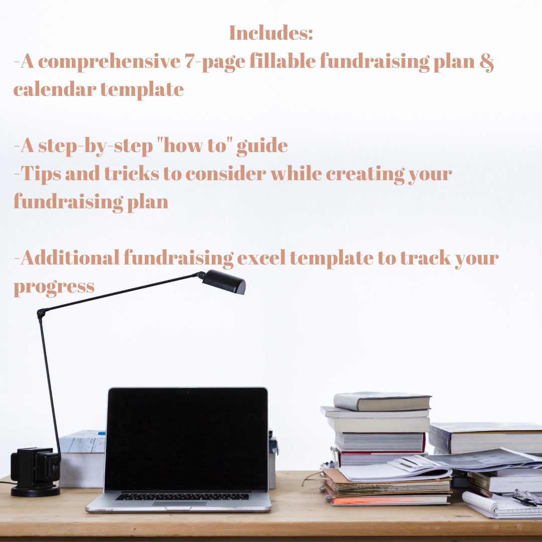 The Nonprofit Annual Fundraising Plan Template - Etsy
