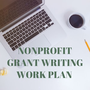 The Nonprofit Grant Work Plan and Letter of Intent Template - Etsy