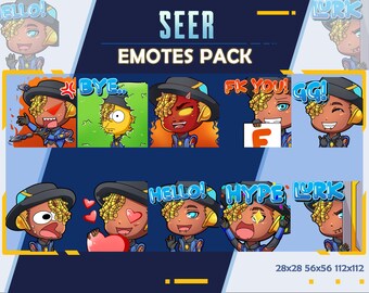 Emote Seer Apex Legends: Pacchetto Streamer Twitch/Discord (download digitale)