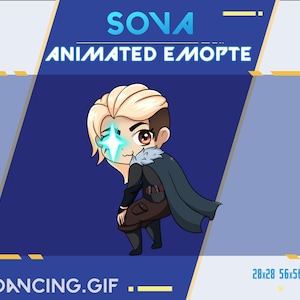 Sova Valorant Simpson Dancing Animiertes Emote, Twerking Emote, Youtube Discord Animiertes Emote, Sova Dancing Animiertes Emote