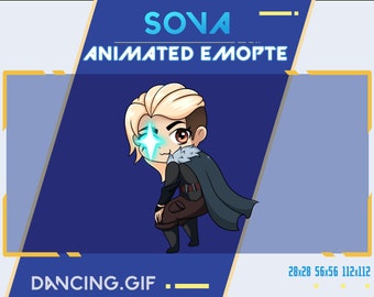 Sova Valorant Simpson Dancing Animated Emote, Twerking Emote, Youtube Discord Animated Emote , Sova Dancing Animated Emote