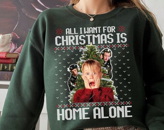 Home Alone: Kevin McCallister Sweatshirt, Hoodie, Long