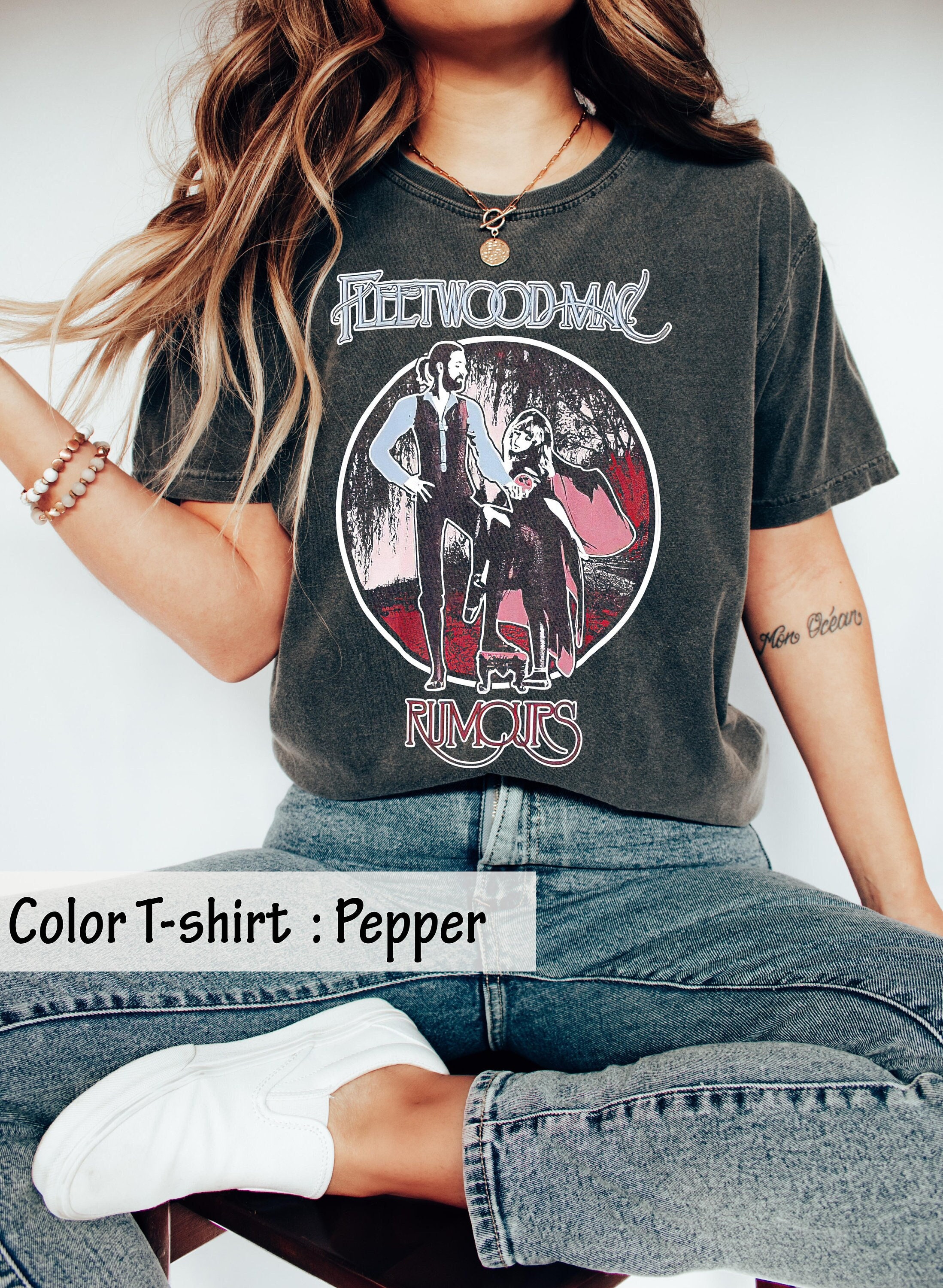 Discover Fleetwood Mac Rumours Unisex Tee, Music Rock Band Shirt