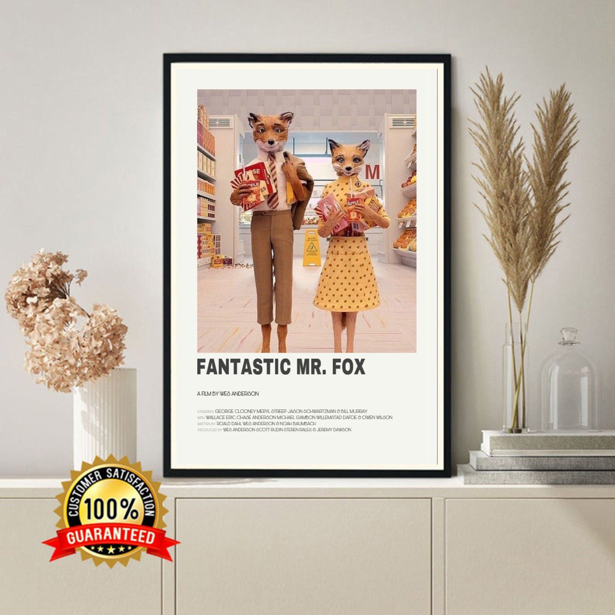 Fantastic Mr Fox Movie Poster sold by Cloakwork Studio | SKU 3166513 ...