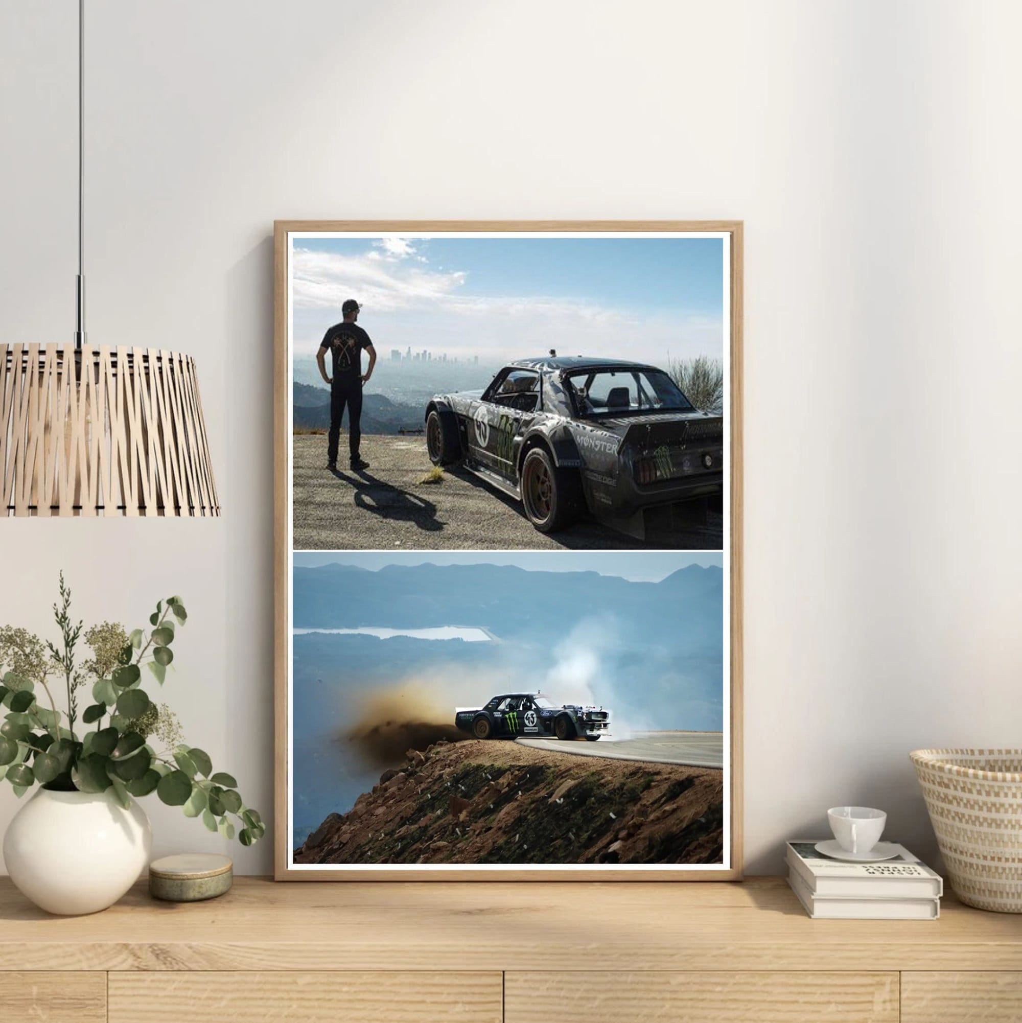 Discover Ken Block RIP Legend Poster Canvas