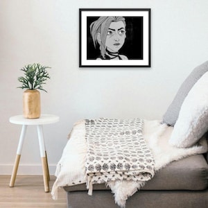 Jinx Art Print Digitaal item om te downloaden en zelf af te drukken!