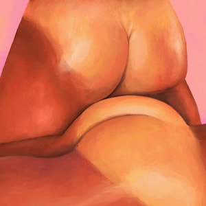 PEACHES — Art Print