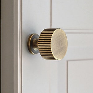 Antique Brass Cabinet Knobs: Vintage Dresser Drawer Pulls