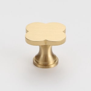 Solid Brass Kitchen Cabinet Knobs and Handles Gold Drawer Dresser Knobs  Cupboard Pulls For Furniture Hardware Modern