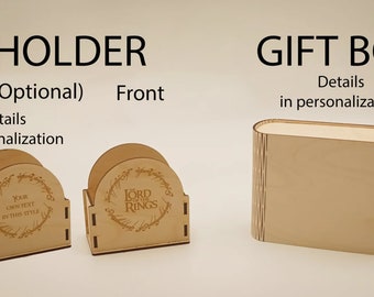 Extra Holder/Gift Box for Coasters (DON'T buy it alone)