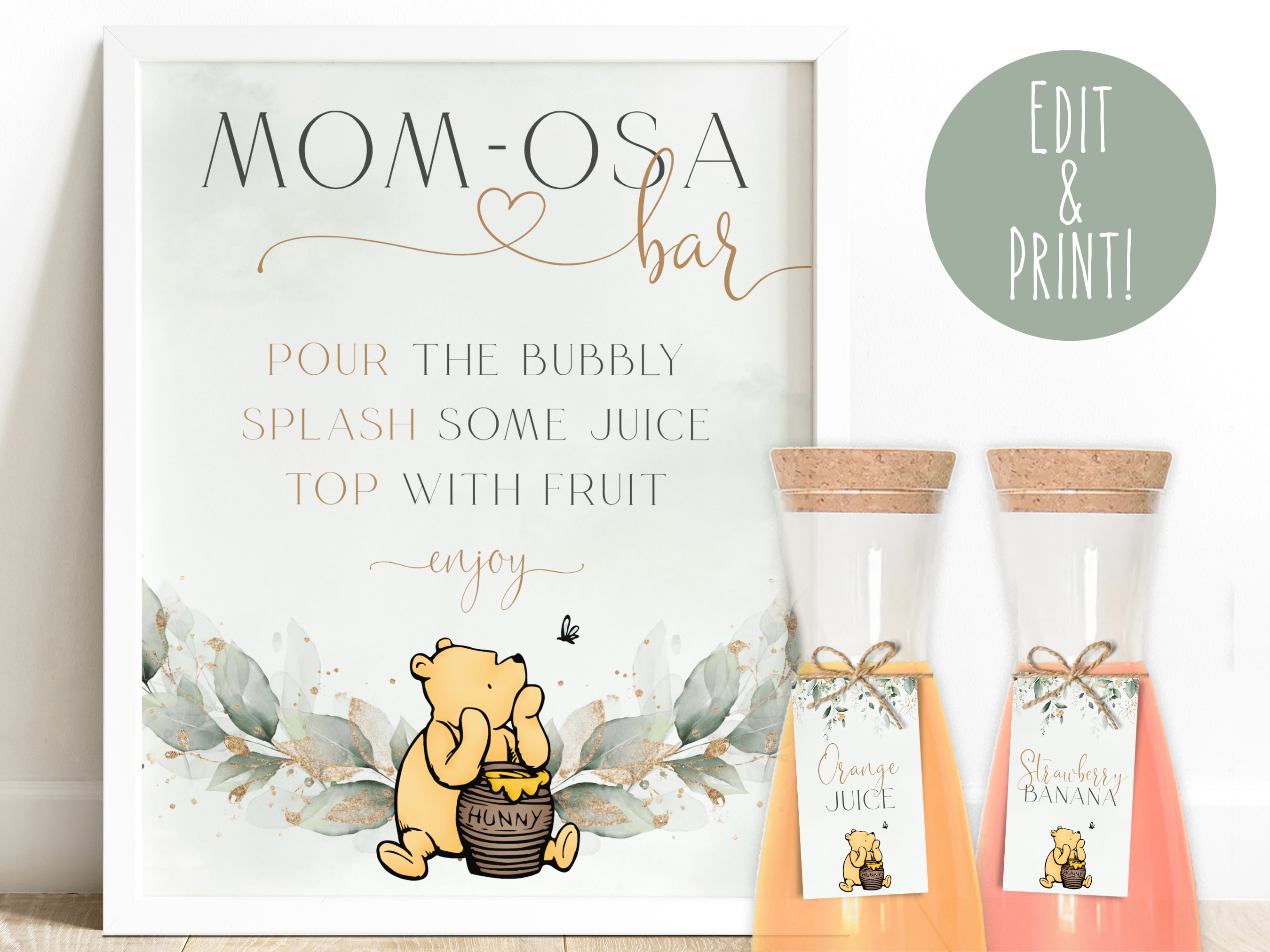 Printable Mother's Day Mimosa Gift Tags, Mom-osa Mother's Day Gift, to My  Favorite Mom-osas, Gift Idea for Mom, Editable Instant Download 