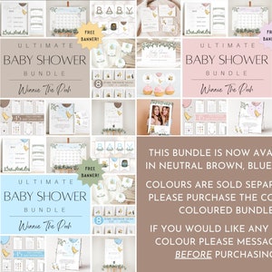 Classic Winnie the Pooh Baby Shower Invitation Bundle Large - Etsy