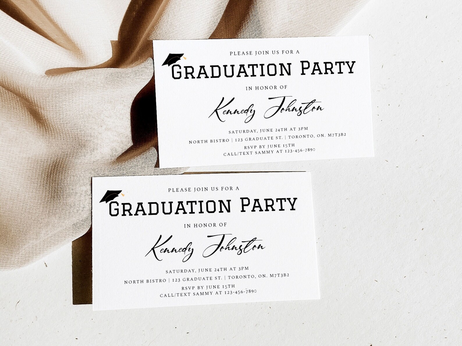 EDITABLE Graduation Insert, Graduation Party Inserts, Graduation 2025 ...