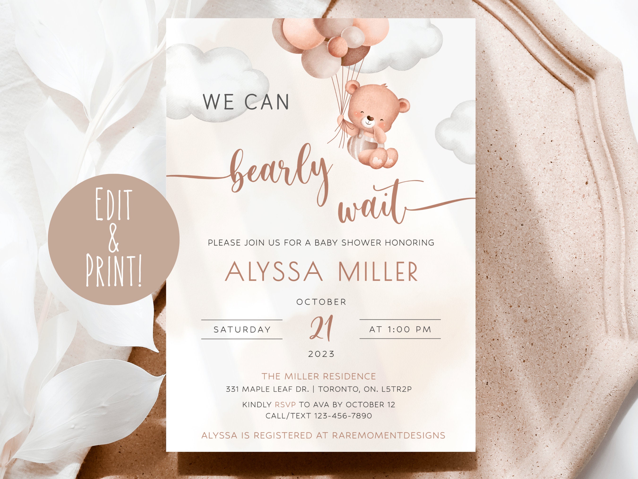 We Can Bearly Wait Baby Shower Invitation Teddy Bear Baby Etsy Canada we-can-bearly-wait-baby-shower-invitation-teddy-bear-baby-etsy-canada
