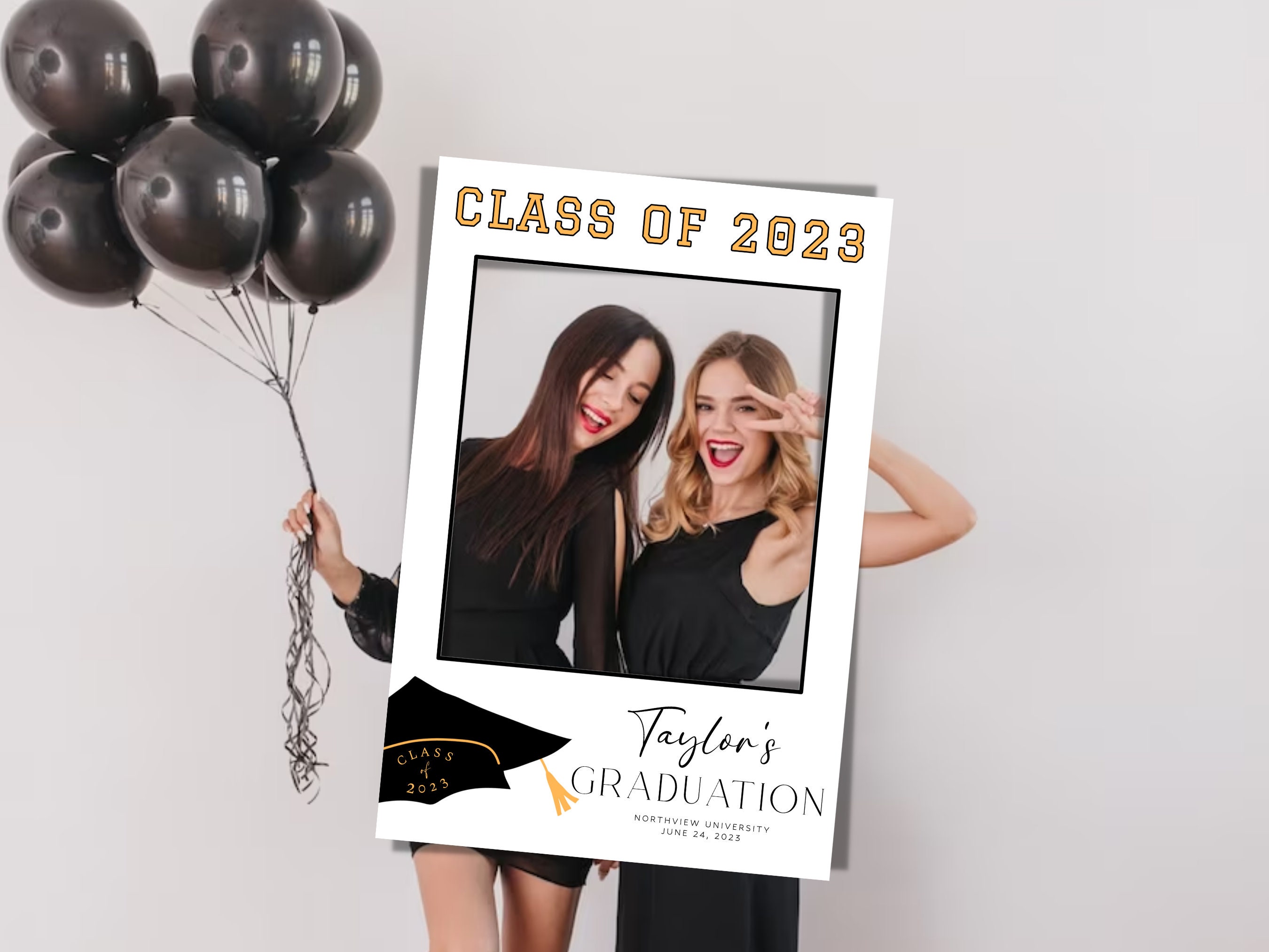 2023 Graduation Party Photo Booth Props, Graduation Photo Booth Props –  Tracy Digital Design