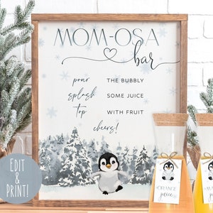 Penguin Bar Sign - Etsy