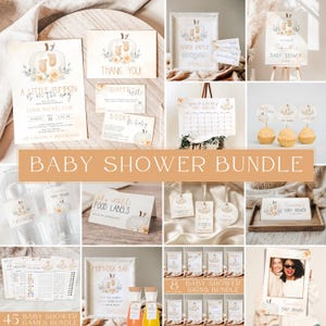 Little Pumpkin Baby Shower Bundle, Fall Baby Shower Invitation, A Little Pumpkin is on the Way, Neutral Pumpkin Baby Shower Signs and Decor