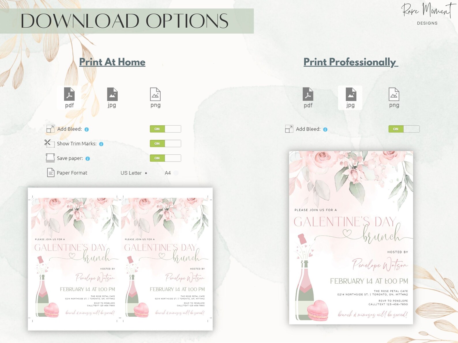 Galentines Day Invitation Template Galentines Day Brunch Etsy Canada