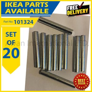 IKEA 101324 x 20 IVAR ピン ボルト ペグ 純正部品