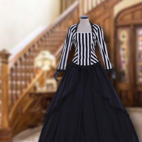 Victorian Bustle Ball Gown Royal 