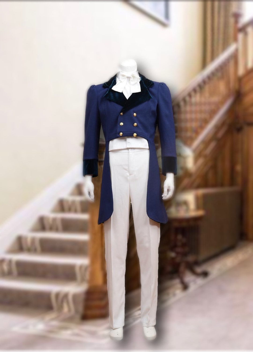 Bridgerton Costume Men Anthony Bridgerton Outfit Regency Men Etsy