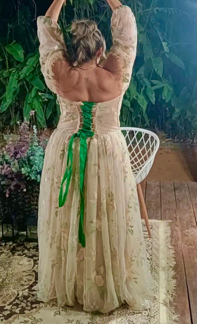 Fantasy wedding Dress, Prom Dress image 10