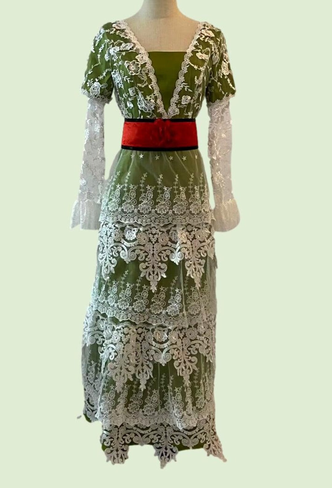 Green Titanic Dress, Titanic, Titanic Costume, Rose Outfit, Edwardian ...