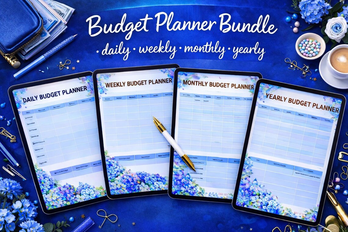 Weekly Finances Template.pdf Budget Planner 2026–27 PDF Printable Daily Weekly Monthly Yearly ...