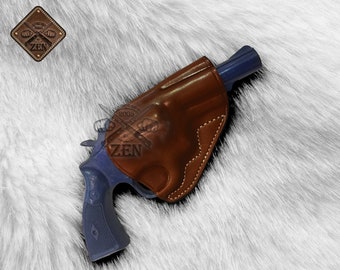 Best Leather Holster for S&W K / L Frame - 2 1/2” Barrel - Best Gift for Men and Women, Husband, Boyfriend -P07