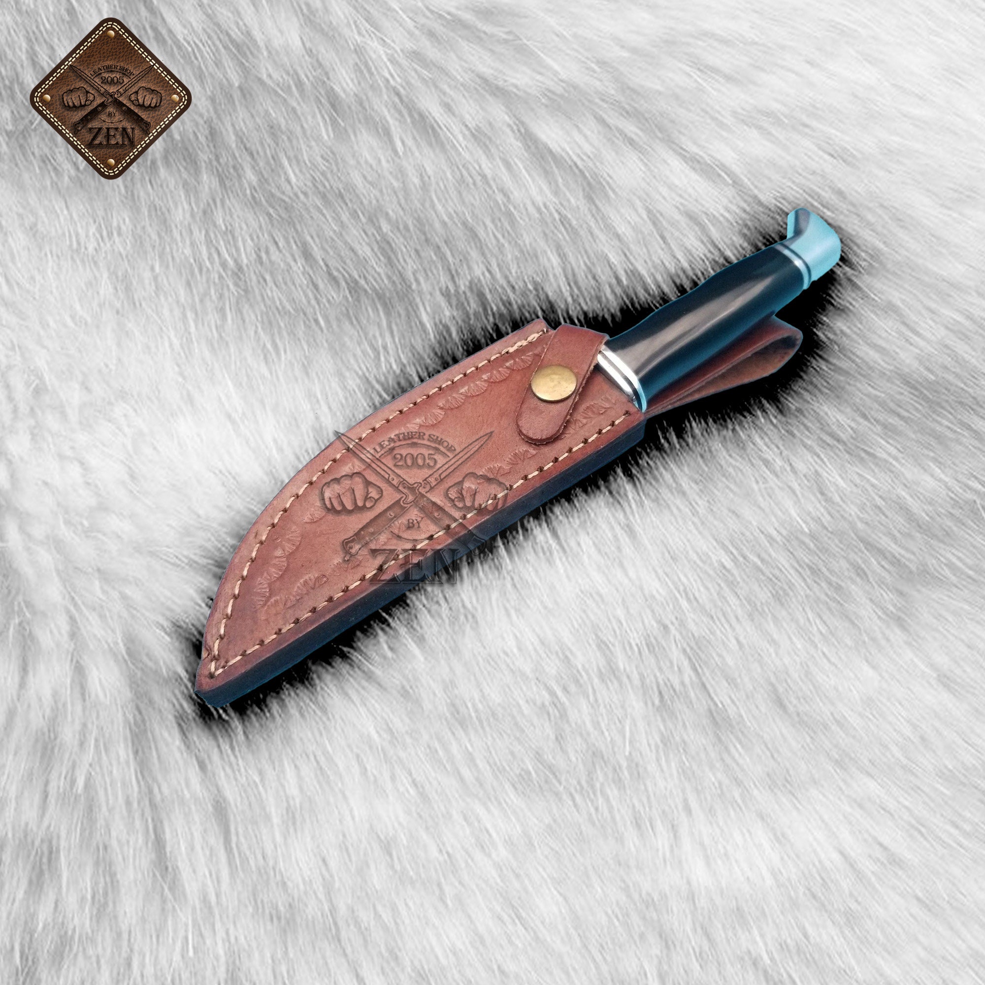 Hand Made Leather Knife Sheath - Albany Addition by Strong Horse Leather