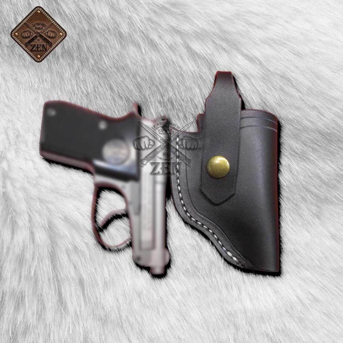Best Leather Holster for Beretta 21A Bobcat .22LR & Tomcat25