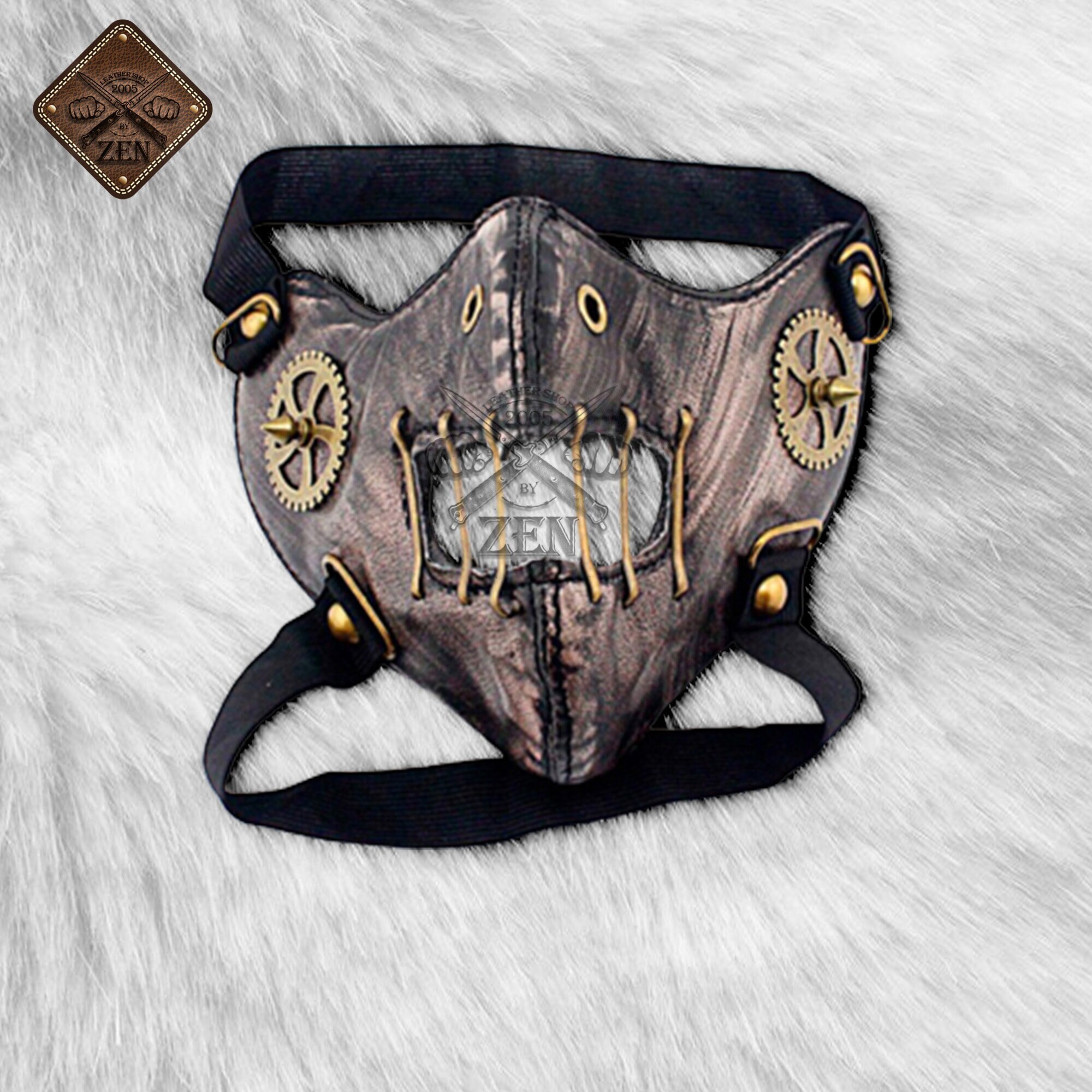 Steampunk Leather Mask