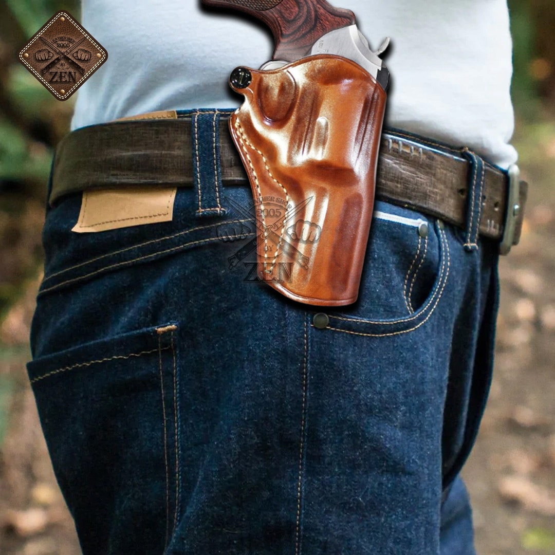 Leather Holster for Kimber K6S Best Gift for Men and Women, Husband