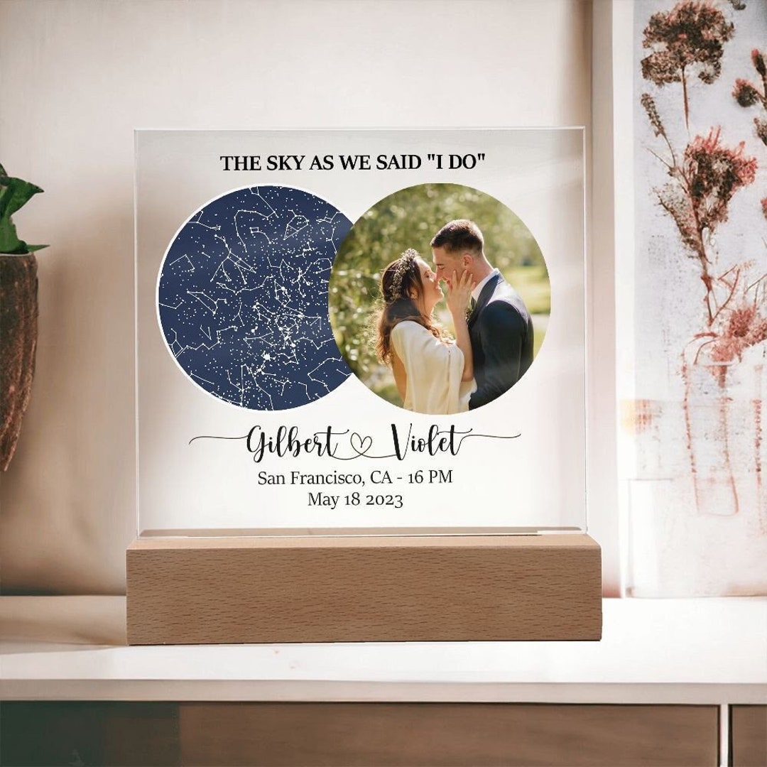 Puzzle Acrylic Plaque, Anniversary Valentines Birthday Gifts For Her