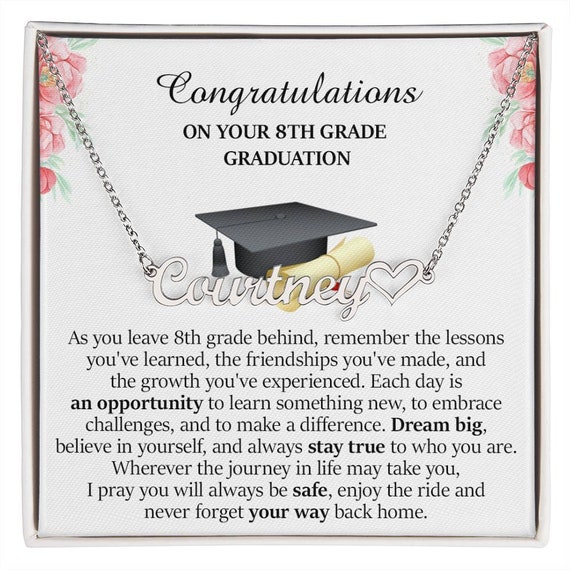 8th grade graduation card messages Printable 8th Grade Graduation Cards