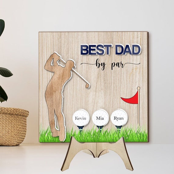 Plaque Retirement Gift For Papa Personalized Sign For Dad, Best - Main Image