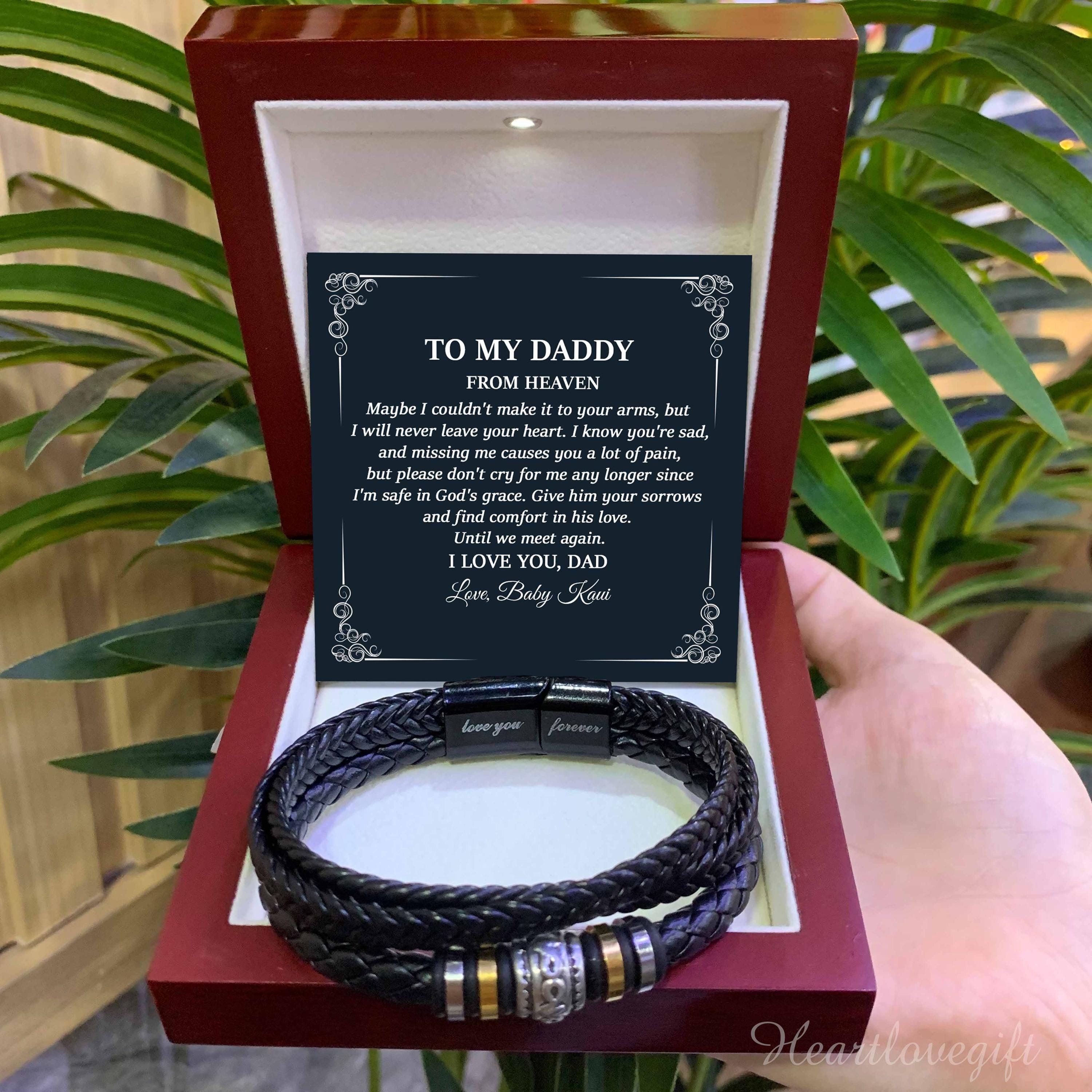 Miscarriage Gift for Dad Bracelet 60+ Gift Ideas for 2025