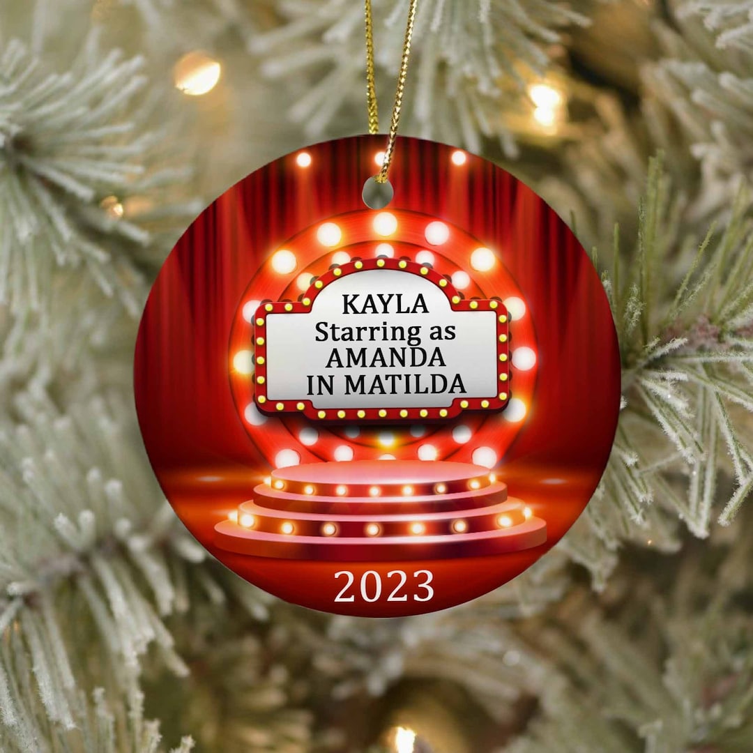 Actor Christmas Ornament 