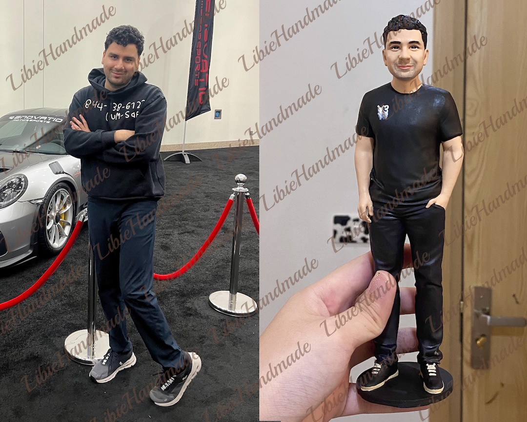 Miniatures Custom Figure, Custom 3D Statue, Custom Portrait, Custom ...