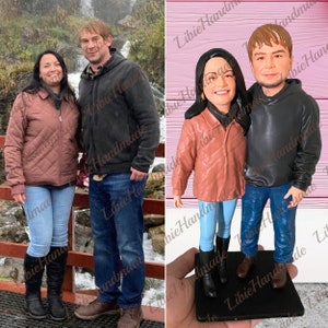 Custom 3D Figurine from Photo, Gifts for Husband, Custom Sculpture, Custom Bobblehead, Custom 3D Portrait, Gifts for Dad, Fathers Day Gifts image 9