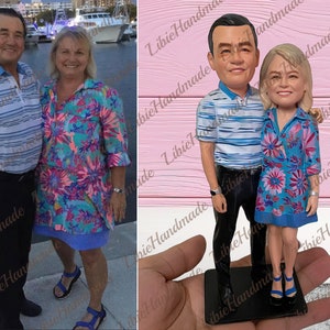 Custom Family Figurine, Custom Family Portrait, Custom Bobblehead, Custom 3D Modeling, Family Memorial Gifts, Christmas Decoration