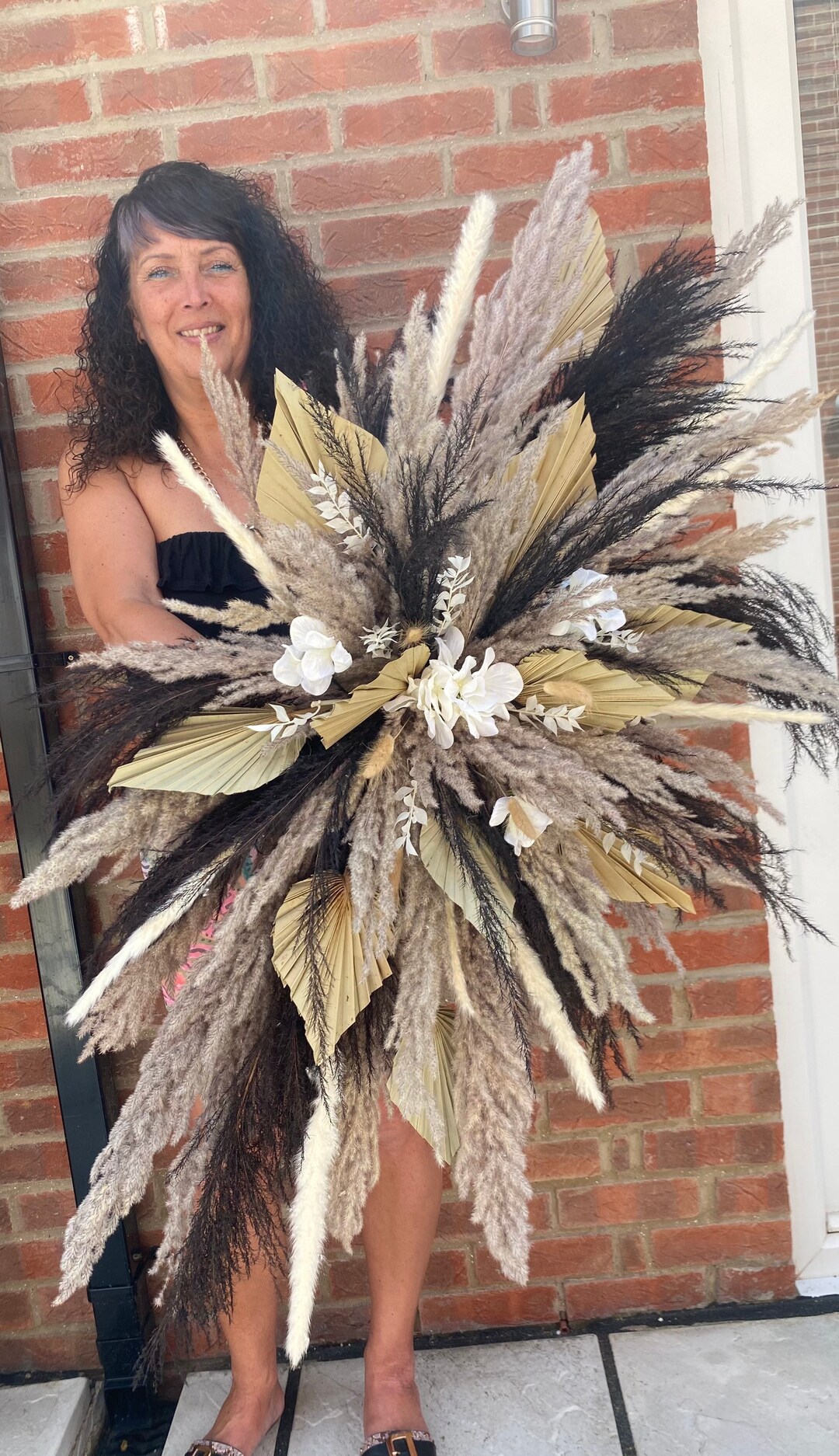 XXL Pampas Wall Decor Pampas Swags and Arches EASY Etsy