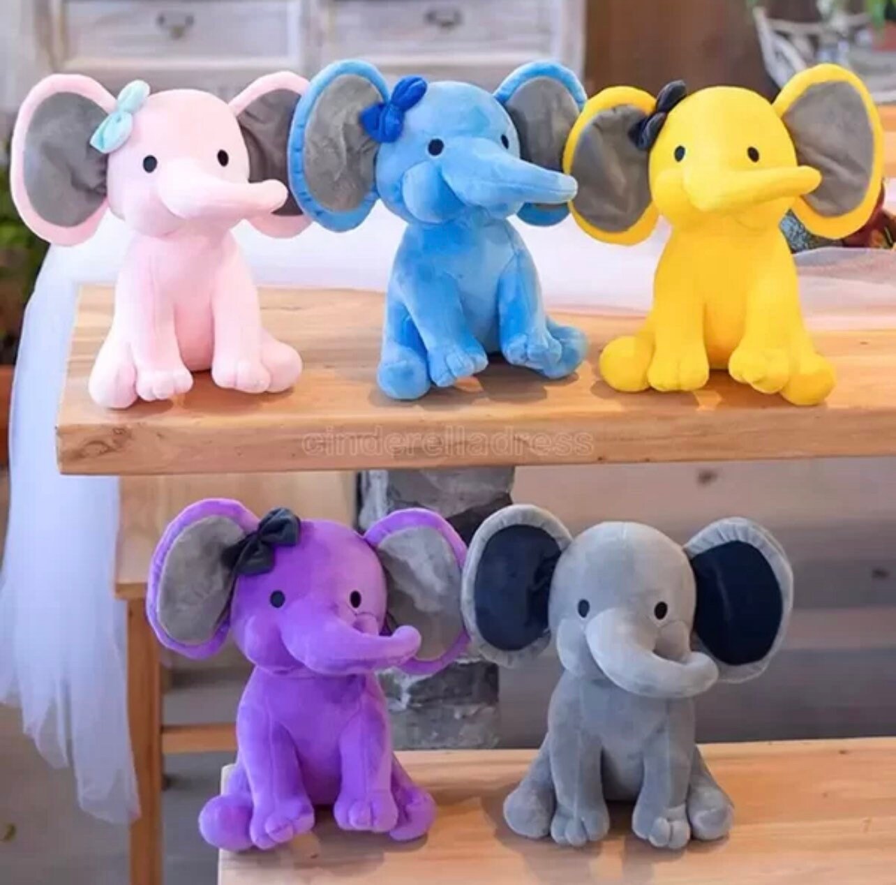 little stuffed elephants