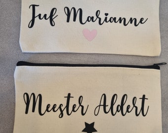 Personalized pencil cases