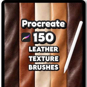 Procreate fabric brushes bundle, Realistic texture seamless patterns for Fashion illustration & Interior design