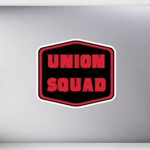 Union Squad Bubble-free Sticker