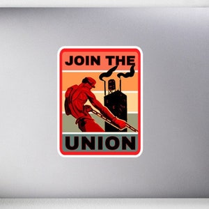 Join The Union Bubble-free sticker
