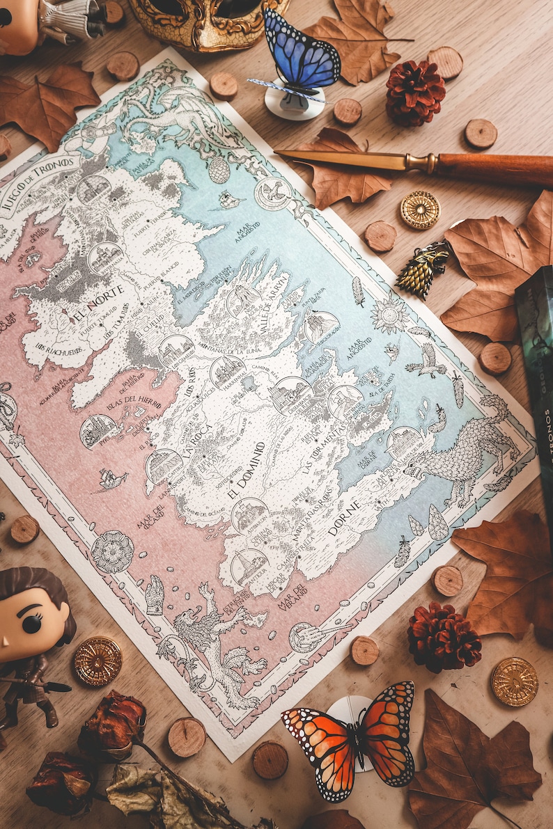 GAME of THRONES MAP - Westeros Map