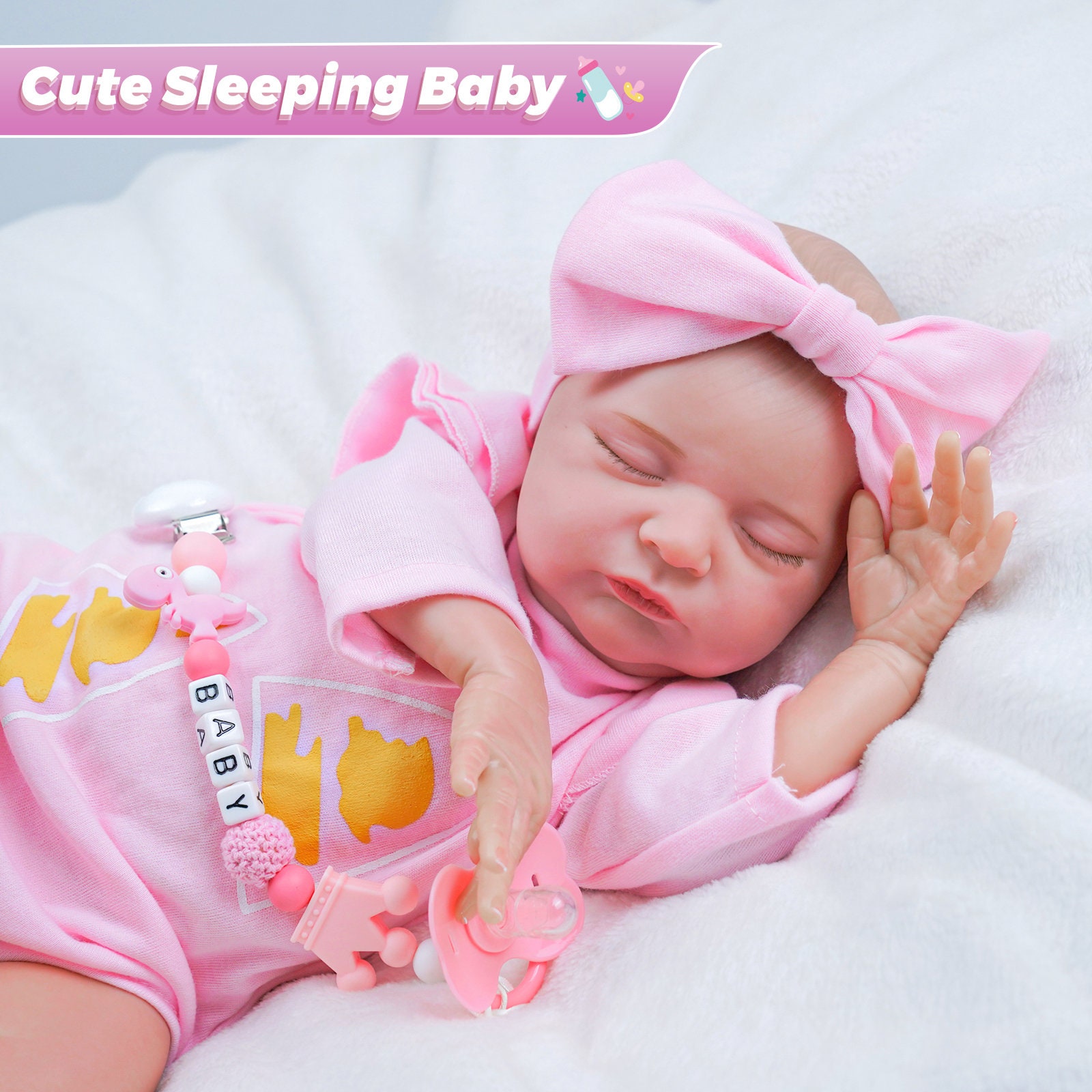 Sleeping Cuddle Therapy Realistic Reborn Baby Doll Cheap That Etsy